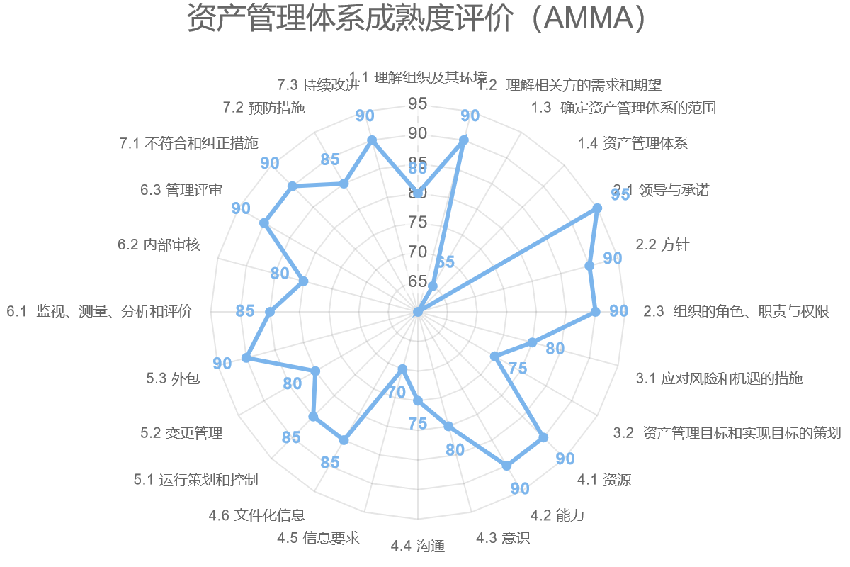 资产管理体系成熟度评价（AMMA）